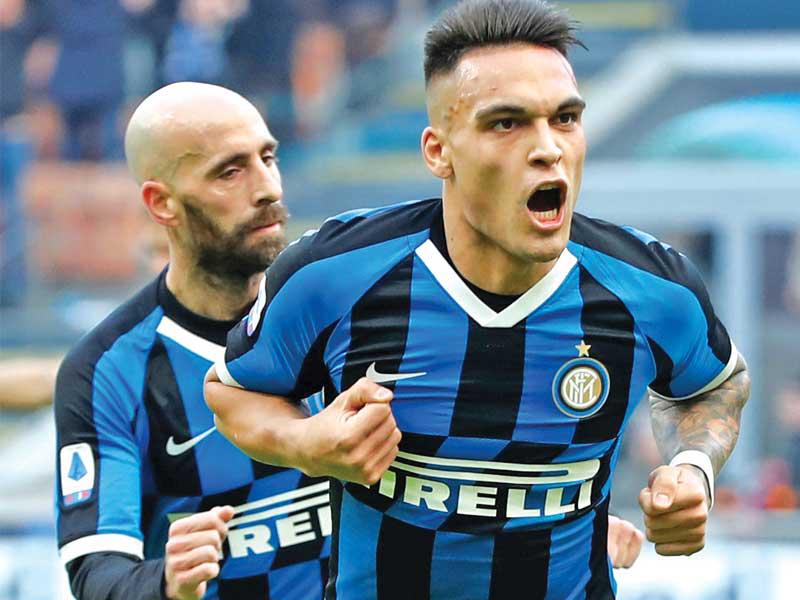 لاعب الانترميلان لاوتارو مارتينيز