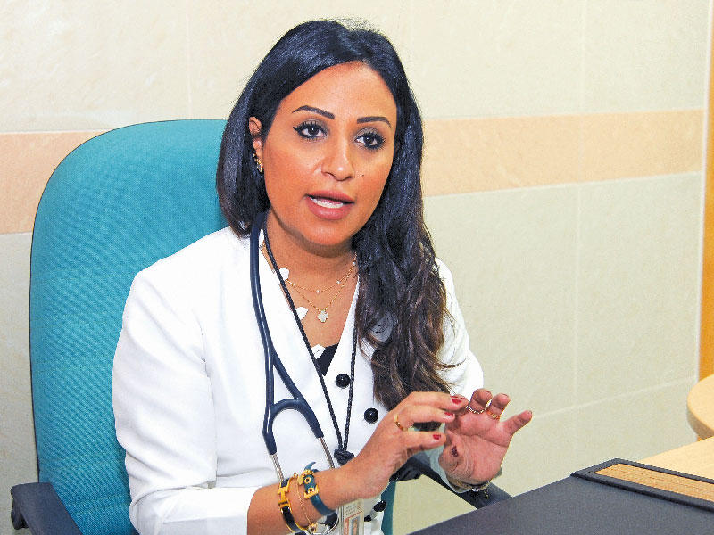  استشارية طب الأطفال في مستشفى جابر د. دانة الحقان