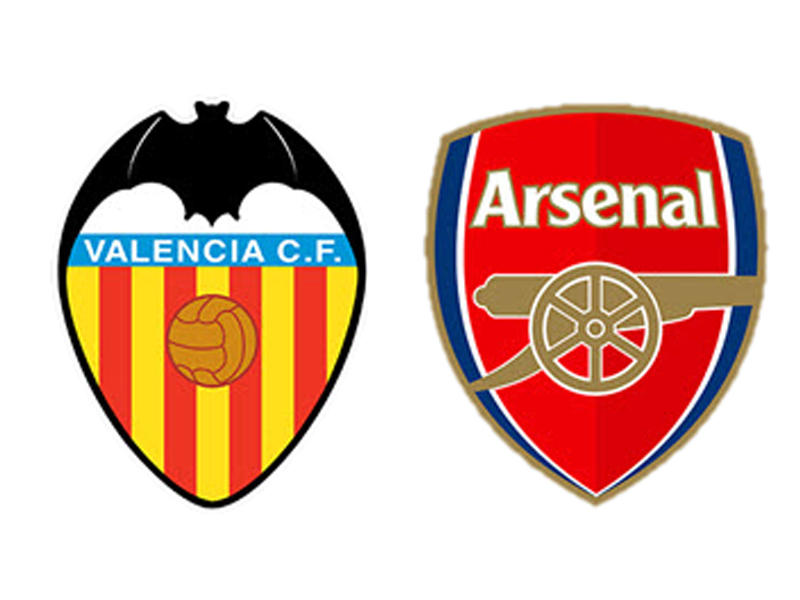 شعار نادي ارسنال الانجليزي-شعار نادي فالنسيا الاسباني