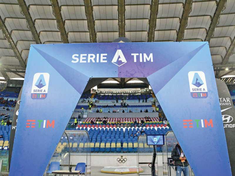 رابطة الدوري الإيطالي لكرة القدم ملتزمة بإنهاء الموسم