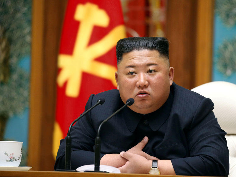الزعيم الكوري الشمالي كيم جونغ أون