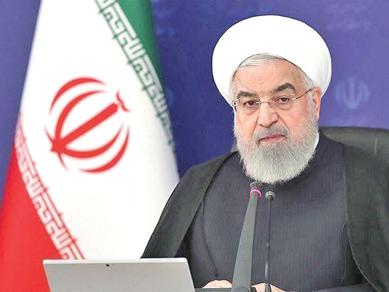 الرئيس الإيراني حسن روحاني 