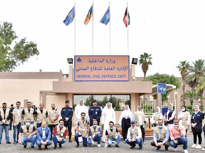  العميد الفودري والتويجري والياقوت في لقطة جماعية 