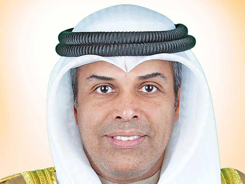 وزير النفط ووزير الكهرباء والماء بالوكالة د. خالد الفاضل