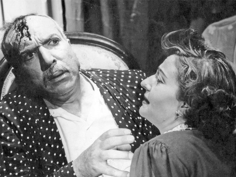 مشهد من أحد اعماله