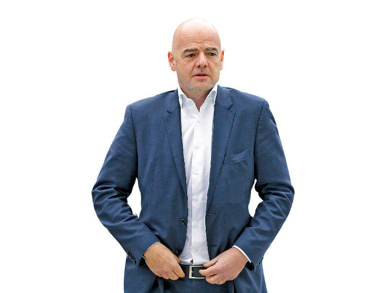 جاني إنفانتينو، رئيس الاتحاد الدولي لكرة القدم