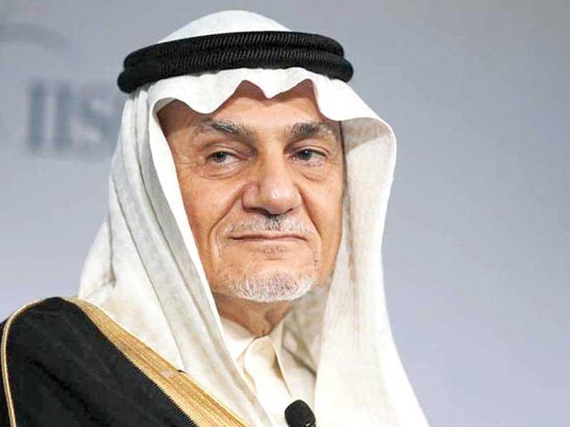  رئيس الاستخبارات السعودية الأسبق، الأمير تركي الفيصل