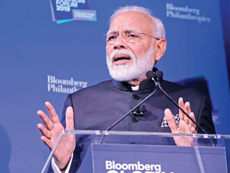 رئيس الوزراء الهندي ناريندرا مودي