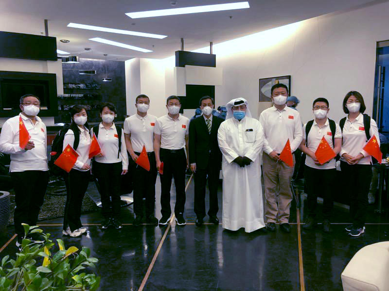 الفريق الطبي الصيني