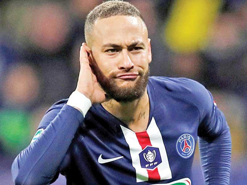 اللاعب البرازيلي نيمار داسيلفا 