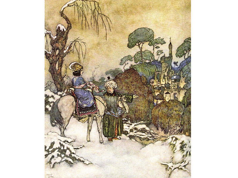 فرس أبنوس يثير فزع ملك صنعاء