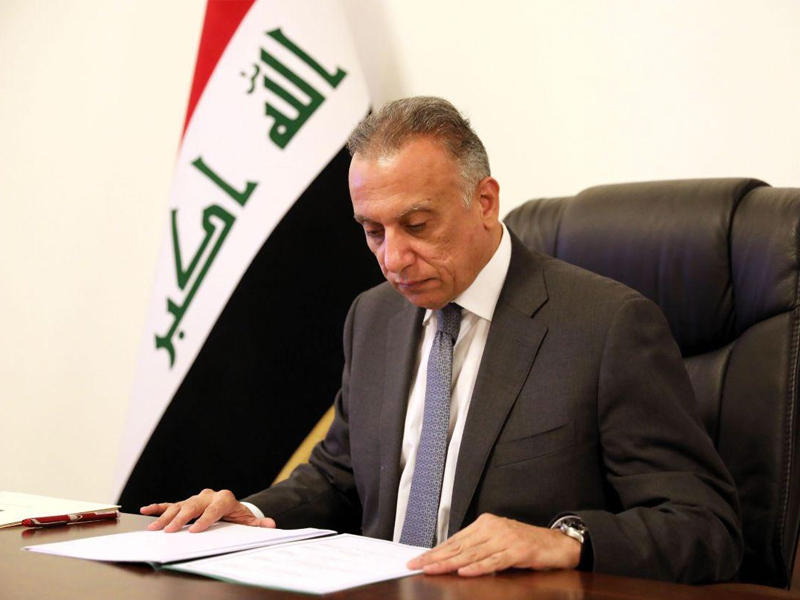 رئيس الوزراء العراقي المكلف مصطفى الكاظمي