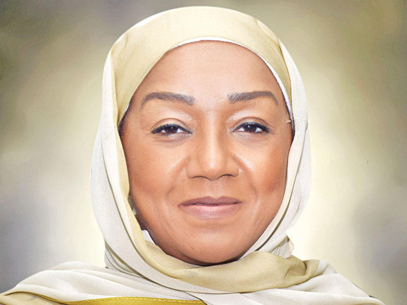 الوكيلة المساعدة لشؤون قطاع التنمية الاجتماعية في الوزارة هناء الهاجري