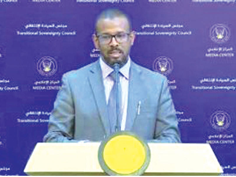 وزير النقل السوداني هاشم أبنعوف