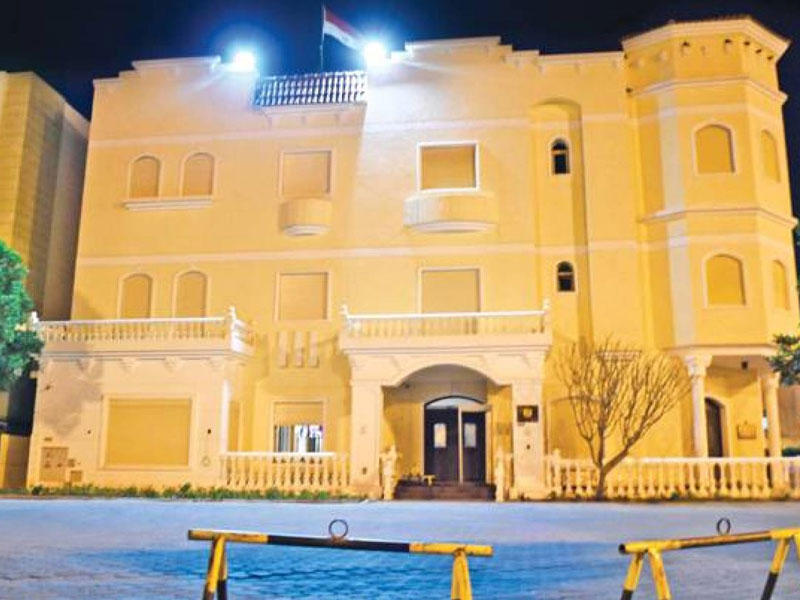  مبني سفارة جمهورية مصر العرابية في الكويت