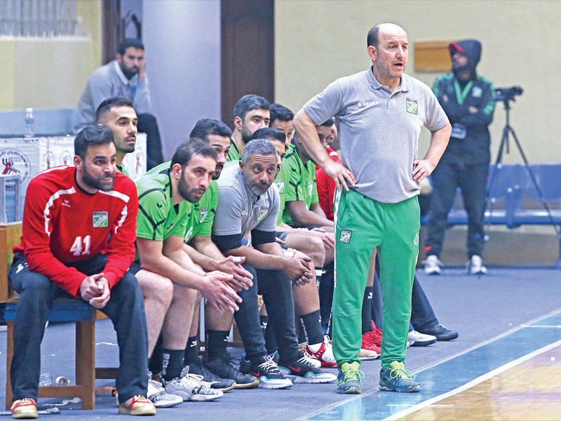 المدرب سعيد حجازي