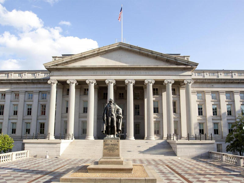 مبنى وزارة الخزانة الأميركية 