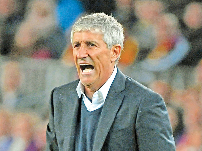 المدير الفني لبرشلونة كيكي سيتيين