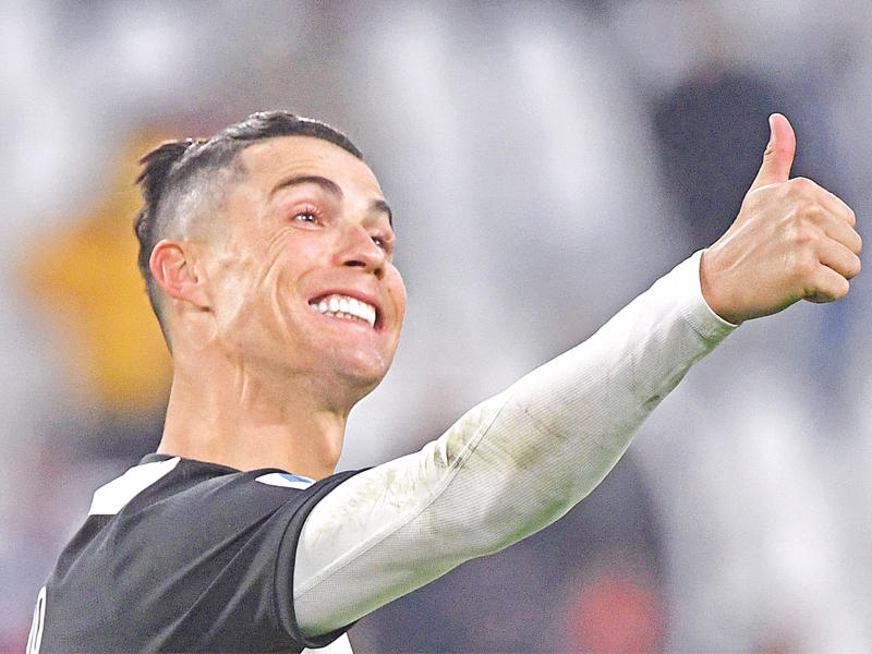 النجم البرتغالي كريستيانو رونالدو