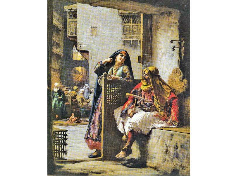 الحسناء تحتال على الملك... والوزير يرد بحكاية الشمطاء