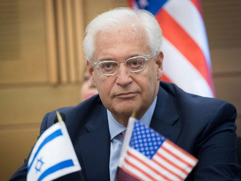 السفير الأميركي لدى إسرائيل ديفيد فريدمان 