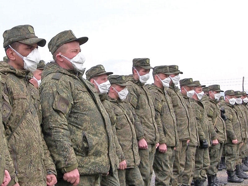 عناصر القوات المسلحة الروسية