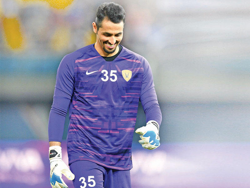 الحارس خالد الرشيدي 