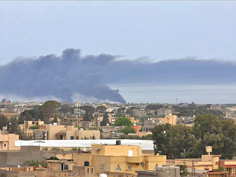 طرابلس: قذائف بمحيط سفارتي إيطاليا وتركيا