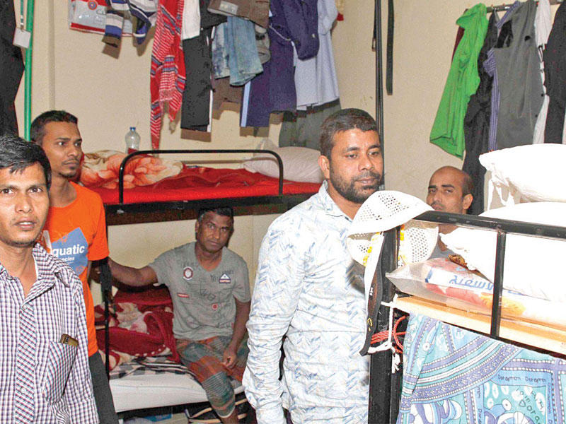 جانب من حملة «القوى العاملة»