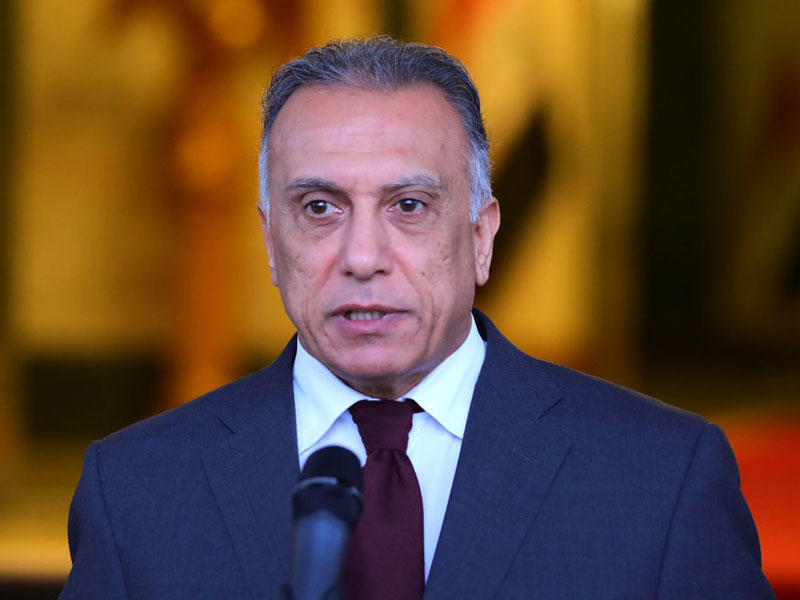 رئيس الوزراء العراقي مصطفى الكاظمي
