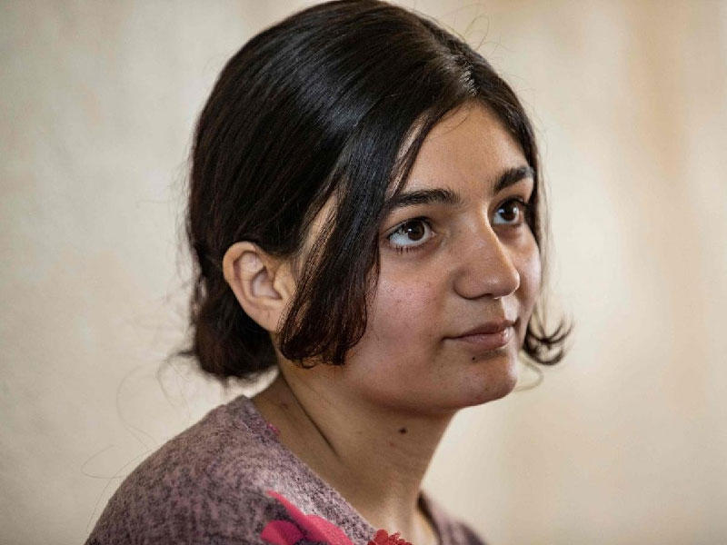  الشابة الأيزيدية ليلى عيدو