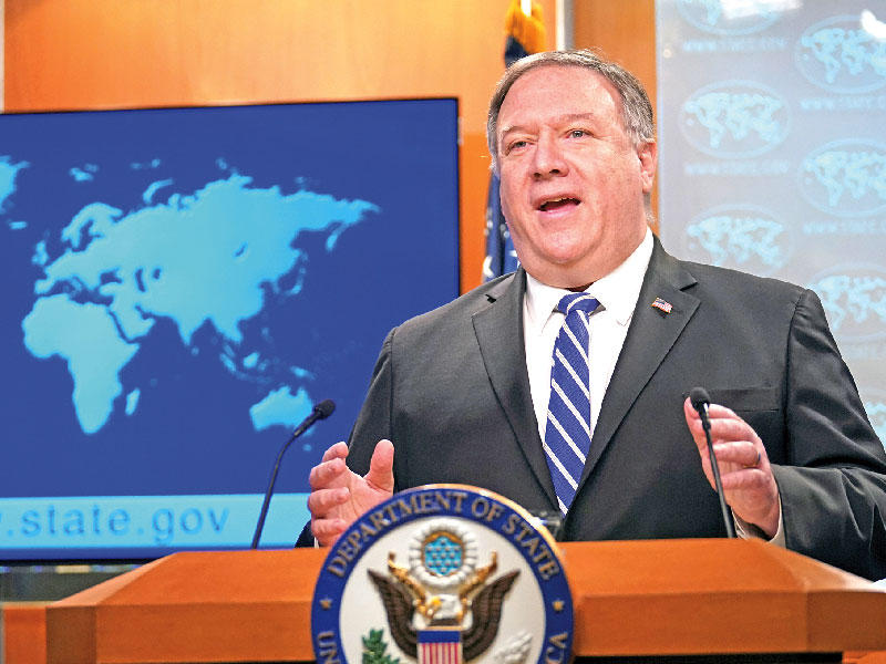 وزير الخارجية الأميركي مايك بومبيو