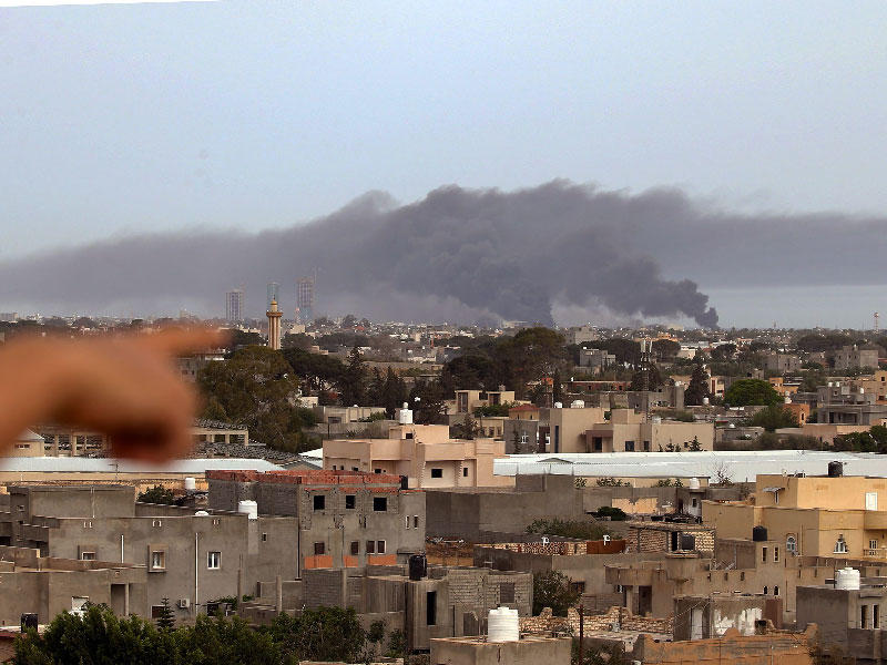 تصاعد المعارك في طرابلس n