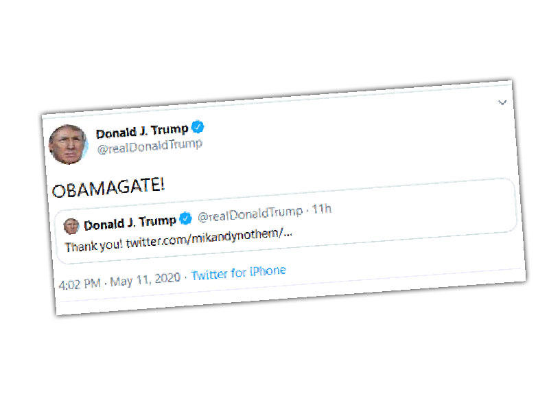 تغريدة  الرئيس الأميركي دونالد ترامب