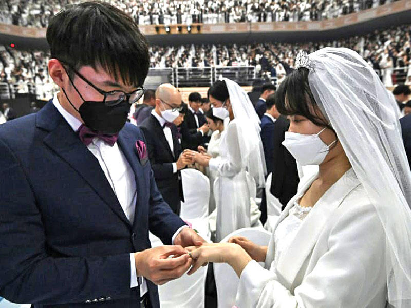 تايوان تخفف القيود على حفلات الزفاف