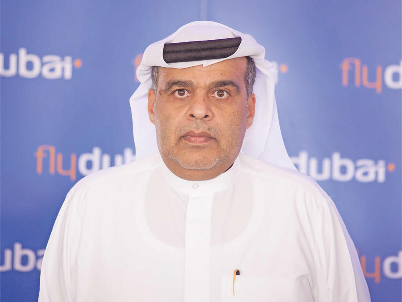 الرئيس التنفيذي للعمليات التجارية في فلاي دبي حمد عبيد الله