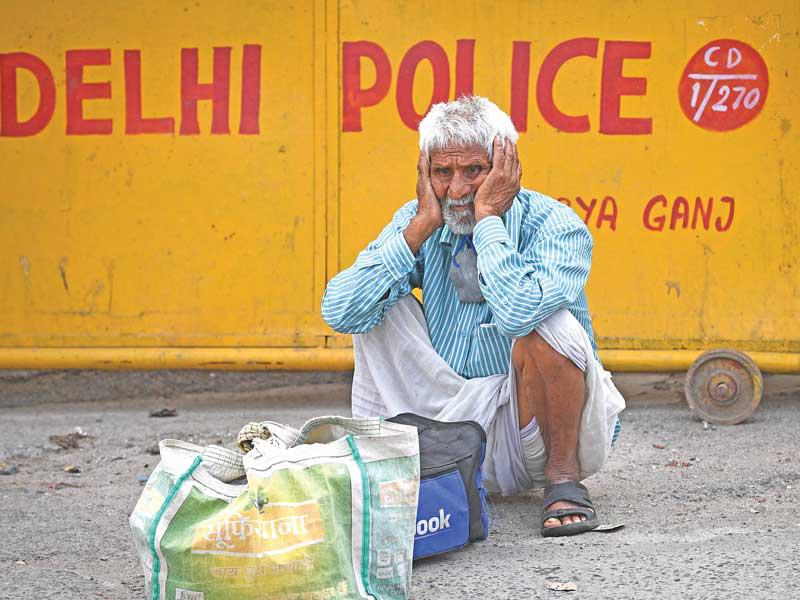 إغلاق طيران إير إنديا بنيودلهي بعد إصابة عامل