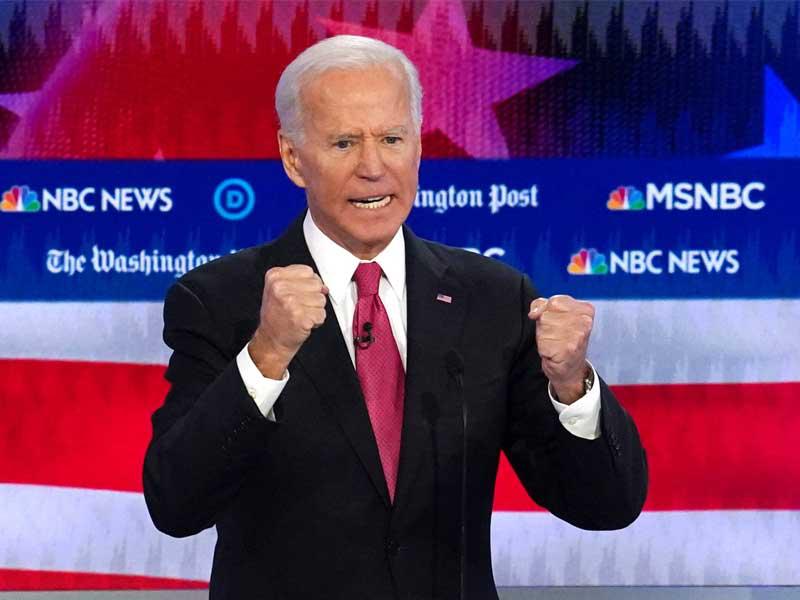 المرشح الديمقراطي جو بايدن 