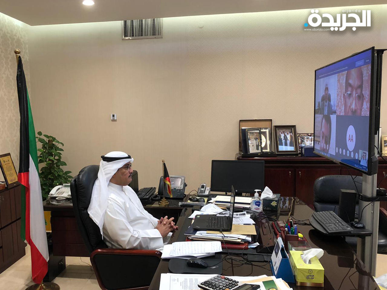 الجلاوي خلال اجتماع إدارة التكامل