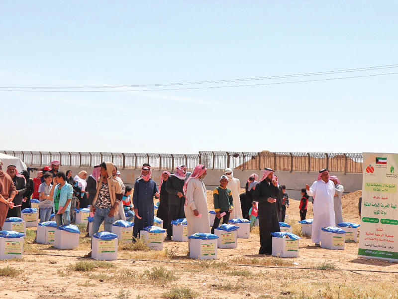 جانب من مشروع «إفطار الصائم» بالأردنn