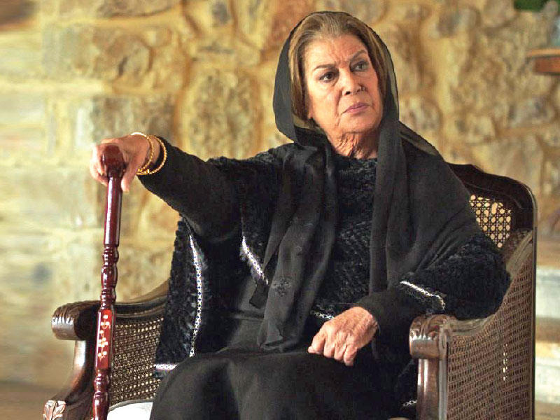  الفنانة السورية منى واصف في مسلسل الهيبة 