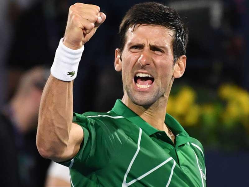 النجم الصربي نوفاك ديوكوفيتش