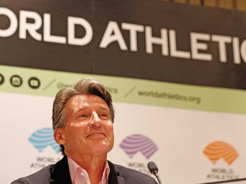 رئيس الاتحاد الدولي لألعاب القوى البريطاني سيباستيان كو 