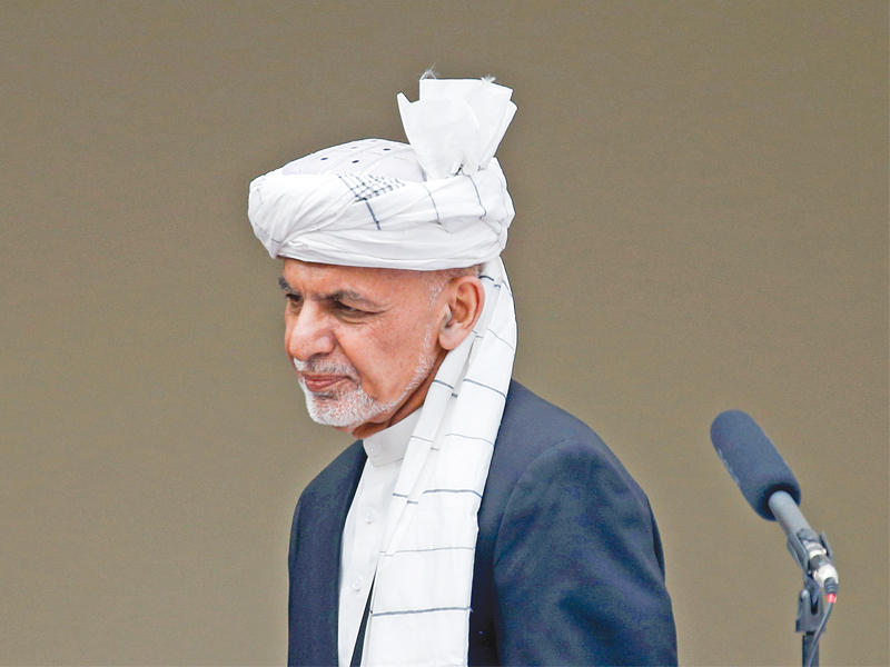 الرئيس الأفغاني أشرف غني