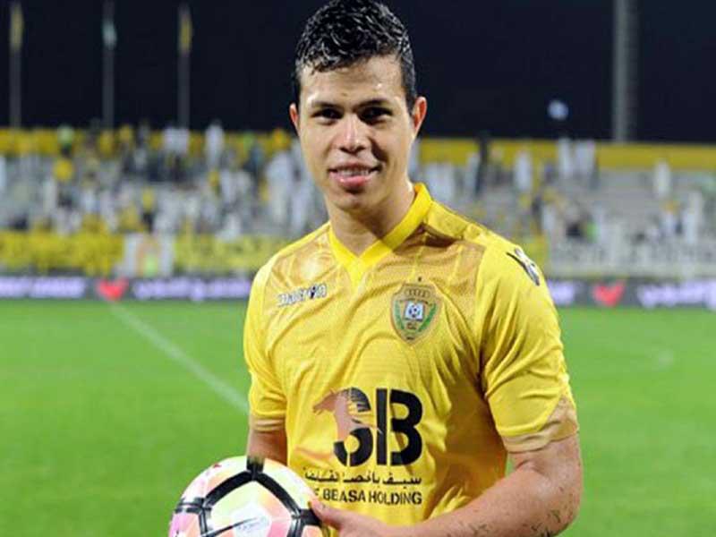 لاعب  نادي الوصل الاماراتي فابيو ليما