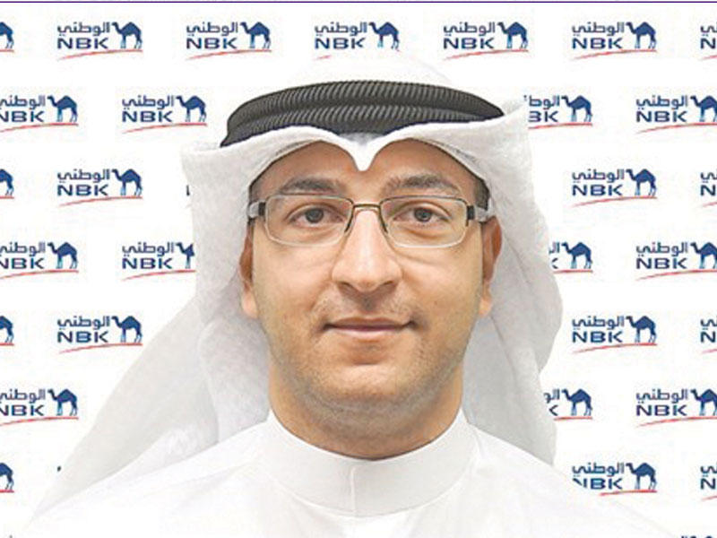 مسؤول إدارة أجهزة السحب الآلي في بنك الكويت الوطني ميثم السالم 