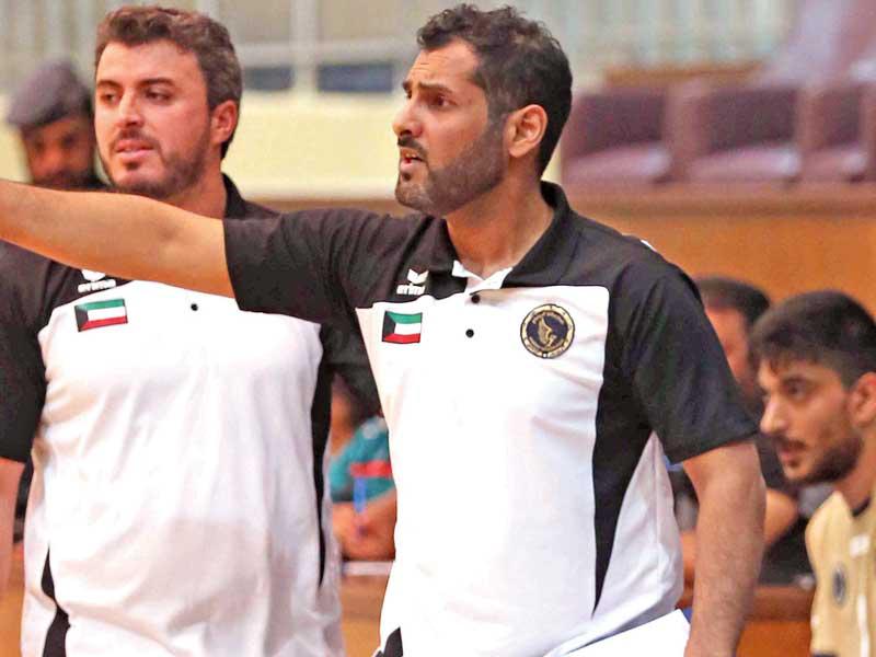 المدرب المساعد للفريق الأول لكرة اليد بنادي برقان خالد ملحم