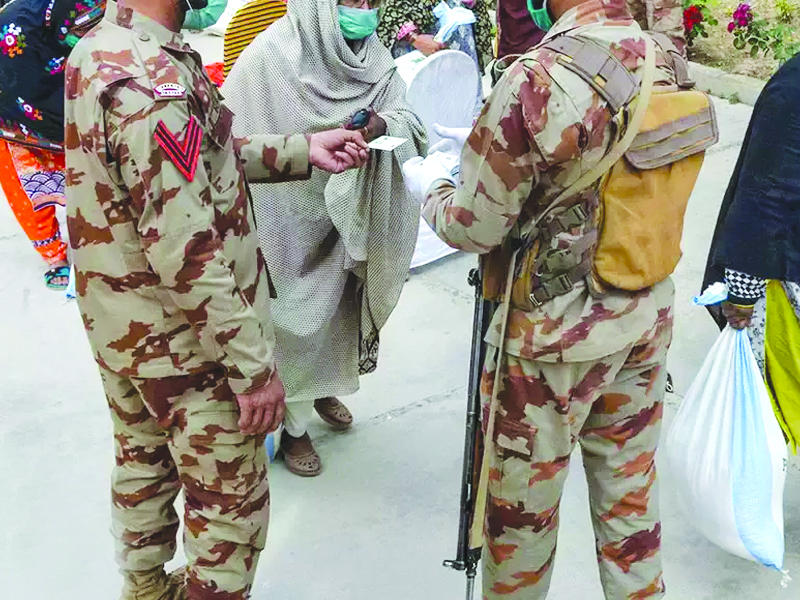 صورة أرشيفية لشرطة الحدود في بلوشستان الباكستانية