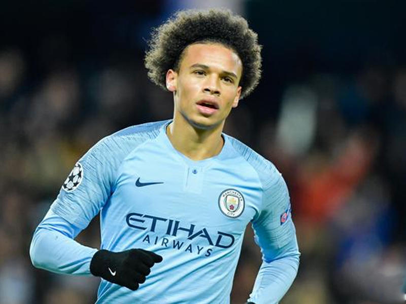 لاعب مانشستر سيتي الإنكليزي ليروي ساني