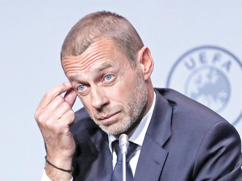 رئيس الاتحاد الأوروبي لكرة القدم ألكسندر سيفرين